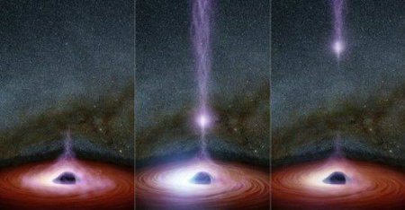 ნასამ შავი ხვრელიდან გამომავალი უცნაური სინათლე შეამჩნია
